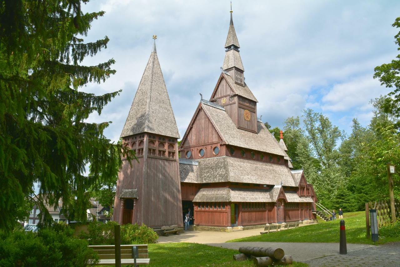 Ferienblockhaus Auerhahn & Luchs Villa Goslar Exteriör bild